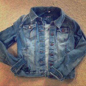Loft denim coat